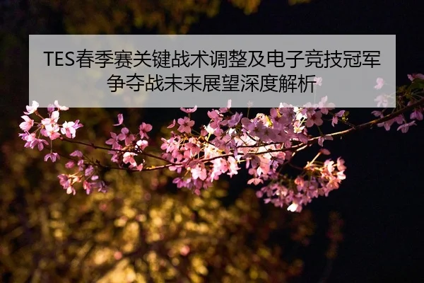 TES春季赛关键战术调整及电子竞技冠军争夺战未来展望深度解析